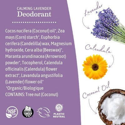 Earth Mama Calming Lavender Deodorant 2.65oz - New by This is Beauty US