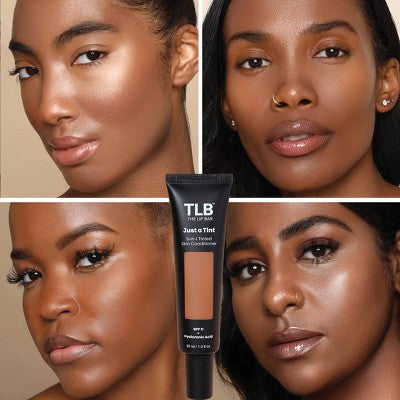 The Lip Bar Just a Tint 3-in-1 Tinted Skin Conditioner with SPF 11 Honey Dip 1 fl oz - New DestGlow