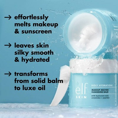e.l.f. SKIN Holy Hydration Makeup Melting Cleansing Balm 3.5 oz - New by This is Beauty US