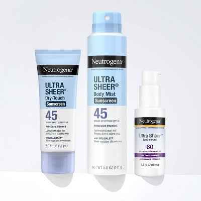 Neutrogena Ultra Sheer Spray Twin Pack SPF 45 - Imperfect Box