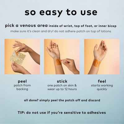 The Good Patch The Essentials Plant-Based Vegan Wellness Patch 12ct - New