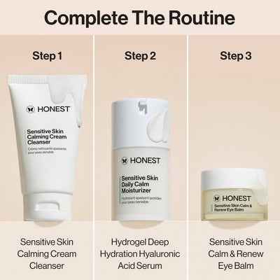 Honest Beauty Calm & Renew Melting Eye Balm with Calming Phyto-Blend 0.5oz - New by This is Beauty US
