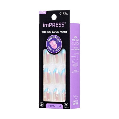 KISS imPRESS Press-On Manicure Fake Nails Best Life - New - DestGlow