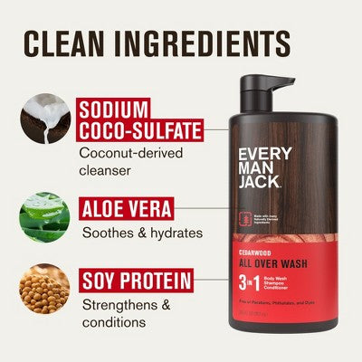 Every Man Jack Cedarwood Hydrating Men&