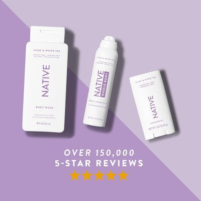 Native Spray Deodorant Lilac & White Tea Aluminum-Free 3.5oz - Imperfect Container by This is Beauty US