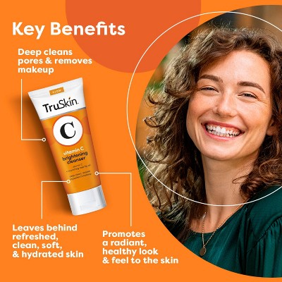 TruSkin Vitamin C Brightening Cleanser for Face 5 fl oz - New by This is Beauty US