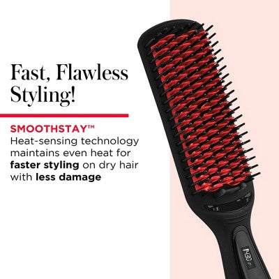 Revlon Smoothstay XL Heated Straightening Brush - Imperfect Box by This is Beauty US