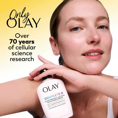 Olay Complete Plus Face Lotion with Sunscreen SPF 40 6 fl oz - Imperfect Box by This is Beauty US