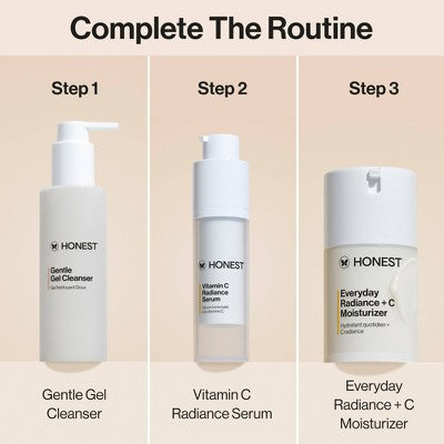 Honest Beauty Everyday Radiance + C Moisturizer with Vitamin C 1.7 fl oz - Imperfect Box by This is Beauty US
