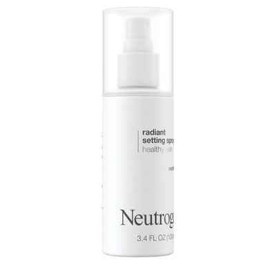Neutrogena Healthy Skin Radiant Makeup Setting Spray with Antioxidants & Peptides 3.4 fl oz - Imperfect Container