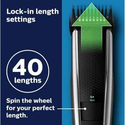 Philips Norelco Series 5500 Beard & Hair Mens Rechargeable Electric Trimmer BT5511/49 - New