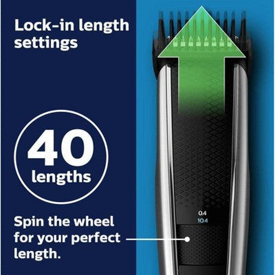 Philips Norelco Series 5500 Beard & Hair Mens Rechargeable Electric Trimmer BT5511/49 - New by This is Beauty US