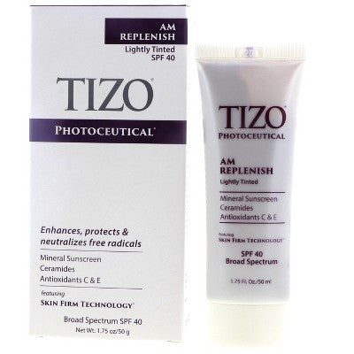 TIZO Photoceutical AM Replenish Lightly Tinted 1.75 oz - Imperfect Box by This is Beauty US