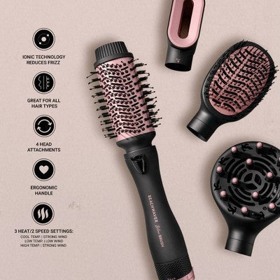 BEACHWAVER Co. Blowout Brush Midnight Rose - Imperfect Box by This is Beauty US