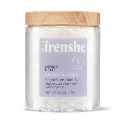 Being Frenshe Magnesium Bath Salts Lavender Cloud Jar - New by This is Beauty US