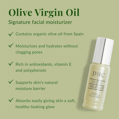 DHC Olive Virgin Oil Facial Moisturizer 1 fl oz - Imperfect Box by This is Beauty US
