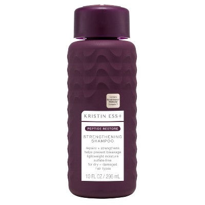 Kristin Ess + Peptide Restore Strengthening Shampoo 10 fl oz - Imperfect Container by This is Beauty US