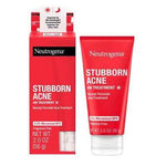 Neutrogena Stubborn Acne Morning Face Treatment with Benzoyl Peroxide 2.0 oz - New
