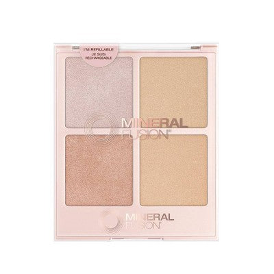 Mineral Fusion Highlighter Palette Stargazing 0.45oz - Imperfect Box by This is Beauty US