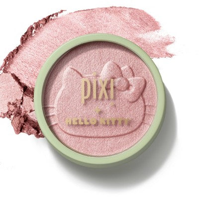 Pixi + Hello Kitty Highlighting Pressed Powder Blush Friendly Blush 0.35oz - Imperfect Box by This is Beauty US