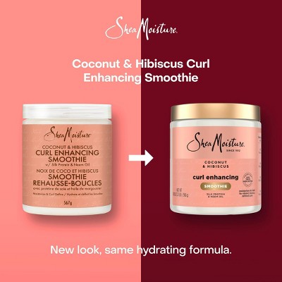 SheaMoisture Coconut and Hibiscus Curl Enhancing Smoothie For Thick Curly Hair 20oz - New by This is Beauty US