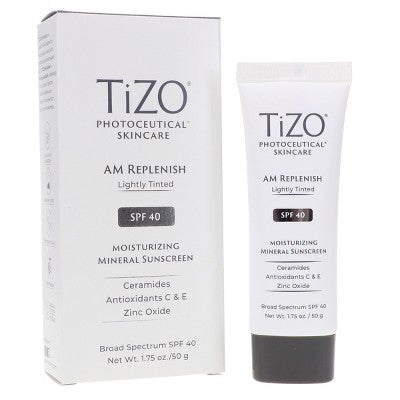 TIZO Photoceutical AM Replenish Lightly Tinted 1.75 oz - Imperfect Box by This is Beauty US