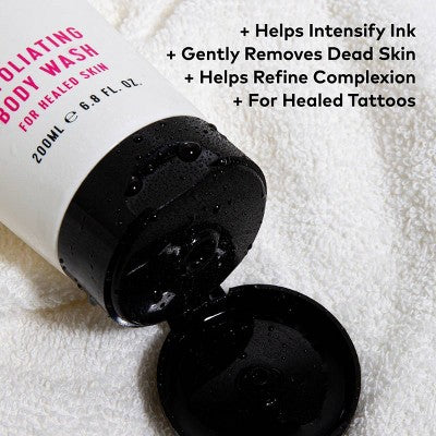 Stories & Ink Enhancing Exfoliating Body Wash 6.76 fl oz - New - DestGlow