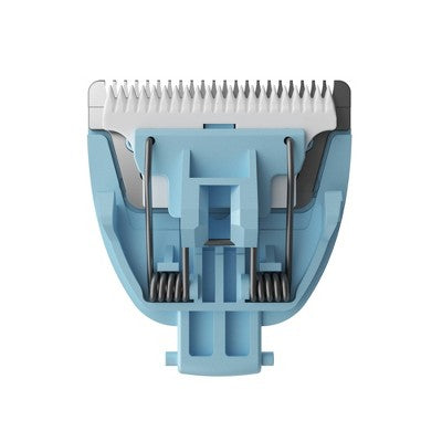 Meridian Slimmer Trimmer Precision Pubic & Body Hair Trimmer Ceramic Blade, Single Replacement Blade Sky Blue - New by This is Beauty US