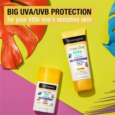 Neutrogena Sheer Zinc Kids Sunscreen Lotion SPF 50 3 fl oz - New by This is Beauty US