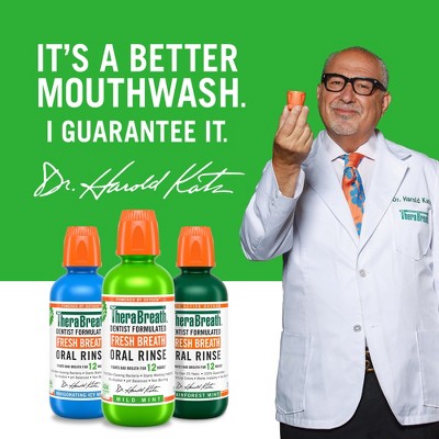 TheraBreath Fresh Breath Mouthwash 33.8 fl oz - Imperfect Container by This is Beauty US