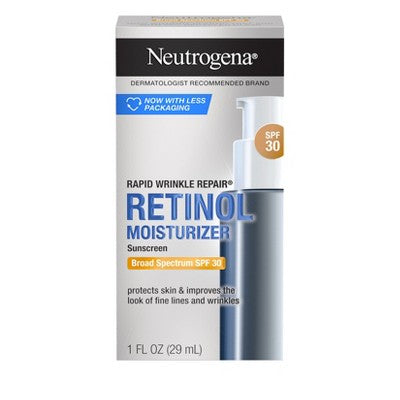 Neutrogena Rapid Wrinkle Repair Retinol Hyaluronic Acid SPF 30 1 fl oz - Imperfect Box by This is Beauty US