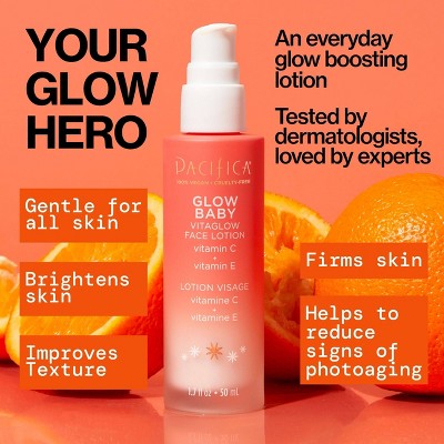 Pacifica Glow Baby Vitaglow Lotion 1.7 fl oz - Imperfect Box - DestGlow