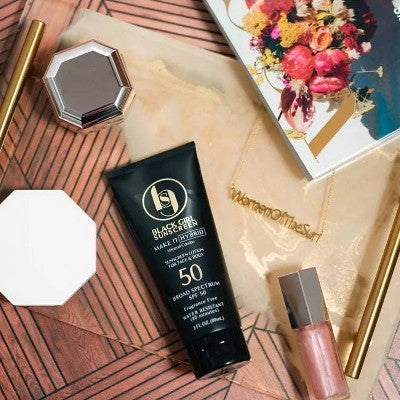 Black Girl Sunscreen Make it Hybrid with Zinc and Lavender Sunscreen SPF 50 3 fl oz - Imperfect Container DestGlow