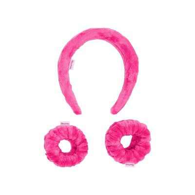 MakeUp Eraser Drip Eraser Head Band/Wrist Guards 3ct - New