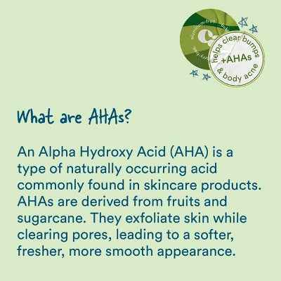 Clean Age Cedar & Sea Salt AHA Deodorant + Body Spray for Teens 4 fl oz - New