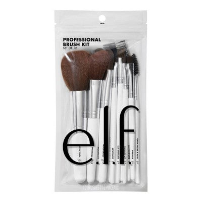 e.l.f. Professional Brush Kit 12ct - New by This is Beauty US