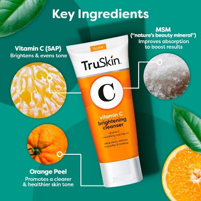 TruSkin Vitamin C Brightening Cleanser for Face 5 fl oz - New by This is Beauty US