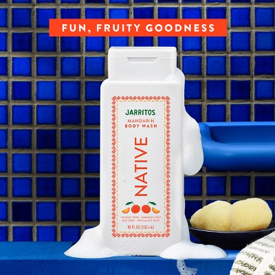 Native Body Wash for Women & Men Limited Edition Jarritos Mandarin 18 fl oz - Imperfect Container by This is Beauty US