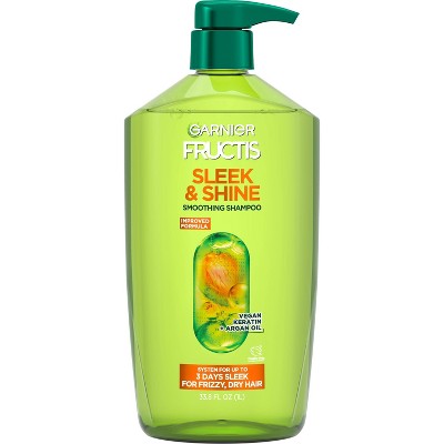 Garnier Fructis with Active Fruit Protein Sleek & Shine Shampoo 33.8 fl oz - Imperfect Container by This is Beauty US