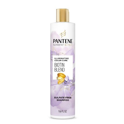 Pantene Illuminating Biotin Shampoo, Nutrient Blends 9.6 fl oz - New by This is Beauty US