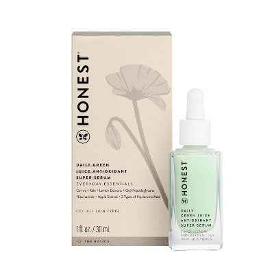 Honest Beauty Daily Green Juice Antioxidant Super Serum 1 fl oz - New - DestGlow