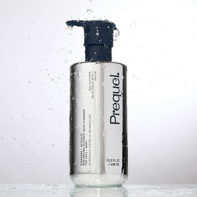 Prequel Gleanser + Glycolic Acid Non-Drying Cleanser 13.5 fl oz - Imperfect Container DestGlow