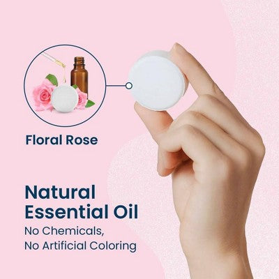Body Restore Shower Steamers with 100% Natural Essential Oil Rose Shower 6ct - New - DestGlow
