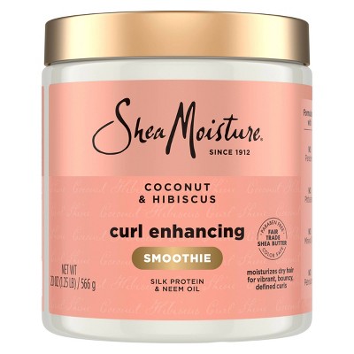 SheaMoisture Coconut and Hibiscus Curl Enhancing Smoothie For Thick Curly Hair 20oz - New by This is Beauty US