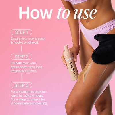 Bali Body Dark Self Tanning Mousse 6.7 fl oz - Imperfect Container by This is Beauty US