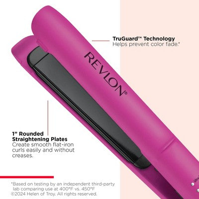 Revlon Easy Heat Precision Hair Flat Iron 1" - Imperfect Box by This is Beauty US