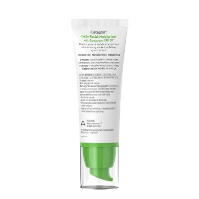 Cetaphil Daily Face Moisturizer Sunscreen SPF 50 1.7 fl oz - Imperfect Box
