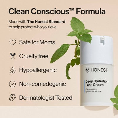 Honest Beauty Deep Hydration Face Cream with Shea Butter 1.7 fl oz - Missing Box by This is Beauty US