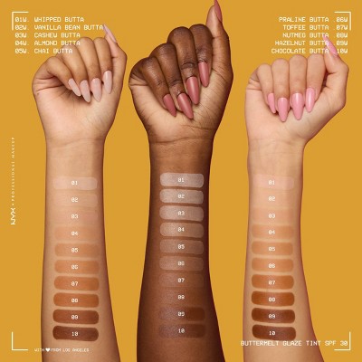 NYX Professional Makeup Buttermelt Glaze Skin Tint with SPF 30 Cashew Butta 1.01 fl oz - Imperfect Container by This is Beauty US