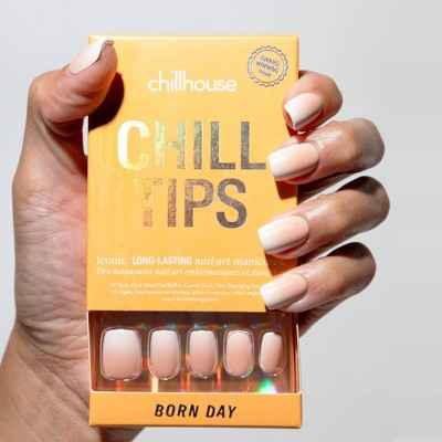 Chillhouse Fake Nails Born day Square 24ct - New
